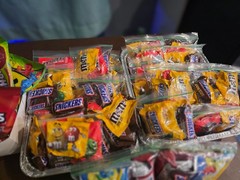​Mixed Candy and Snack Variety Bundle – Sour Patch, Doritos, Snickers, M&Ms