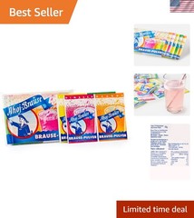 10 Count Frigeo Fizzy Sherbet Powder Pouches – Sweet Refreshment for Everyone