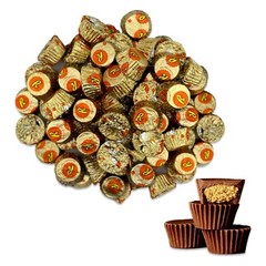 REESE’S Peanut Butter Cups, Milk Chocolate, Bulk Miniatures Candy (2 Pounds)