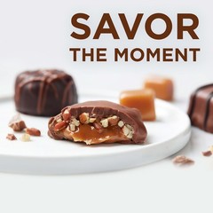 Russell Stover Caramel & Nuts Milk & Dark Chocolate Gift Box 9.4oz Mother’s Day