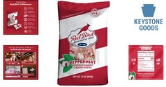 Soft Peppermint Candy Puffs 10oz Bag – Gluten-Free, Kosher