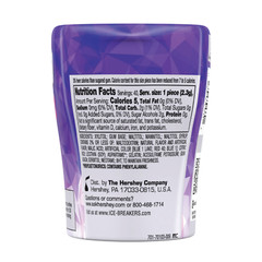 1x Bottle Ice Breakers Arctic Grape Flavor Ice Cubes | 40 Pieces Per Bottle