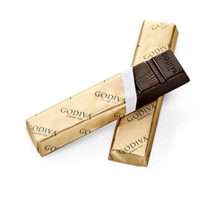 FREE SHPPING!!! Quan Disc.! GODIVA Roasted Almond Dark Choc. 8 Mini Bars 3.1oz