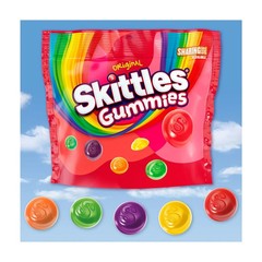 Skittles Gummies, Original Fruit Flavors Candy, Sharing Size, 12-Oz (Pack of 3)