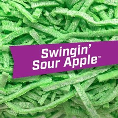 Big League Chew Swingin’ Sour Apple Bubble Gum – Tart & Tangy Apple Flavor Burst