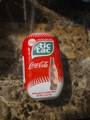 4 Pc Coca-Cola Tic Tacs – LIMITED EDITION – EXPIRED – RARE COLLECTABLE (B013)