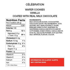 Leclerc Celebration Vanilla Wafer Cookies, 240g/8.5 oz