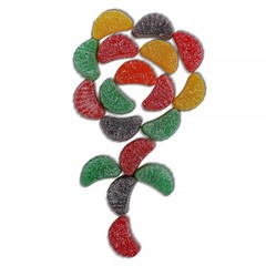 Assorted Fruit Gummy Slices 2lb Bag