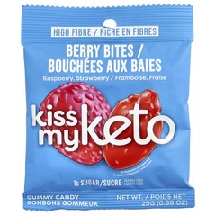 Gummy Candy, Berry Bites, 8 Bags, 0.88 oz (25 g) Each
