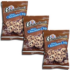 Grandma’s Whole Grain Mini Chocolate Chip Cookies, 1.22 Oz, 20 Ct