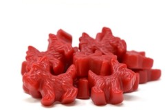Jelly Belly 2.75 oz. SCOTTIE DOGS Red Licorice Strawberry Gimbal’s * BB 4/2027 *