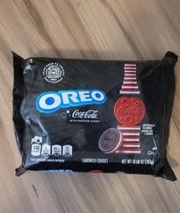 NEW Limited Edition OREO Coca-Cola Sandwich Cookies w/ Popping Candy 10.68 oz