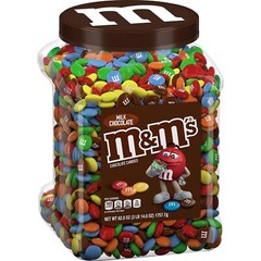 M&M’S Milk Chocolate Candy Bulk Jar (62 oz.)
