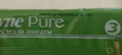 Dentyne Pure Mint w/Melon Accents Sugar Free Gum 6 Packs 9 Pieces Each