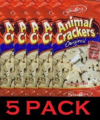 5x STAUFFER’S ORIGINAL Animal Crackers 16 oz Bag FREE SHIPPING – 5 PACK