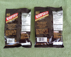 Lot of 2 Packs of Kopiko Coffee Candy- 4.23 oz Each- Expires July 2026