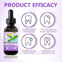 Gum Restore Drops – Gum Repair for Receding Gums, Dry Mouth, Stain Removal & …