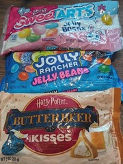 Jelly Beans – Sweet Tarts & Jolly Rancher + Harry Potter Butterbeer Kisses