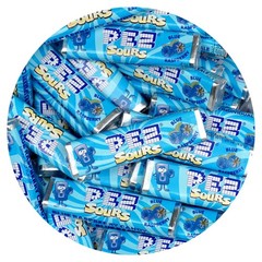 PEZ Candy Refills, Sour Blue Raspberry Flavor, 1 Pound Bulk Bag 1