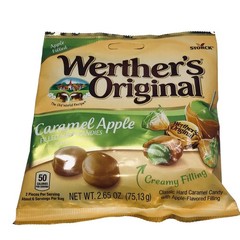 4 Bags- Werther’s Original Caramel Apple Hard Candies Candy LIMTED EDITION