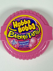 Hubba Bubba Original Bubble Gum Tape 2 oz Roll Fresh