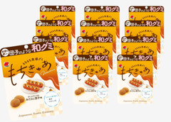 Sanko Mochi Kyua Mitarashi Dango 40g ×12 Bags Japanese Rice Cake Snack Bulk Set