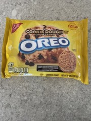 Limited Edition Oreo Cookie Dough Flavored Sandwich Cookies, 10.68 oz