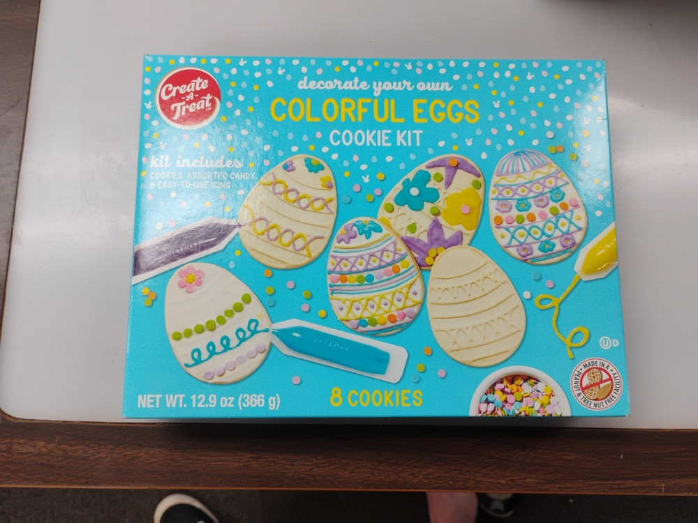 Create A Treat Decorate Your Own Colorful Eggs Cookie Kit