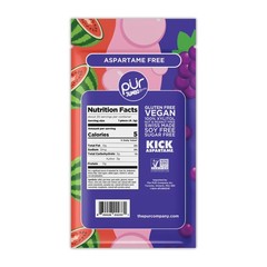 Pur Jumbo Chewing Gum 20 Count Pack Of 3 Sugar Free Fruit Mix Flavors
