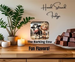 The Barking Cow 2 Lbs. Homemade Hand Stirred Old Fashioned FUDGE 12 FUN Flavors!