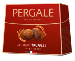 3 PERGALE COGNAC TRUFFLES Chocolate Candies Sweets Boxes 200g 7.05oz
