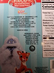 Rudolph Mini Candy Canes 20 Pieces
