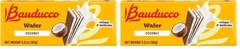 Bauducco Coconut Wafers, crispy triple-layer, rich cream, 5 oz (Pack of 2)
