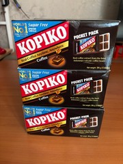 KOPIKO Sugar Free Coffee Candy Blister Pack 32g x 12 Packs Authentic K-Food