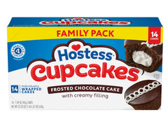 Hostess Cupcakes, Chocolate Snack Cakes, 22.22 oz Box (14 Ct.) Free Shipping