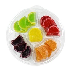 Mix Fruit Jelly Slices Assortment Tray Best Gift For loved Ones FREE SHIP