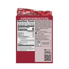 ICE BREAKERS Ice Cubes Cinnamon Flavored Sugar 40 Count (Pack of 6),