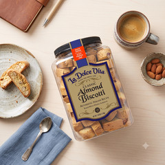 4 Pack La Dolce Vita Classic Italian Biscotti, 40 oz
