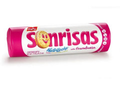Sonrisas Cookies with Cranberry Jelly Filling, 118 g / 4.2 oz each (pack of 3)