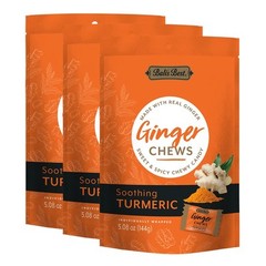 Bali’s Best Ginger Chews Pack of 3 Sweet and Spicy Natural Relief Candy