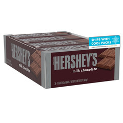HERSHEY’S Milk Chocolate Candy Bars, Halloween Candy, 1.55 Oz 36 Count
