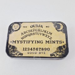 Ouija Board “Mystifying Mints” 1.5oz Collectible Candy Tin Embossed Retro Design