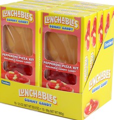 Lunchables (2-PACK) Pepperoni Pizza Kit Buildable Gummy Candy 7 oz