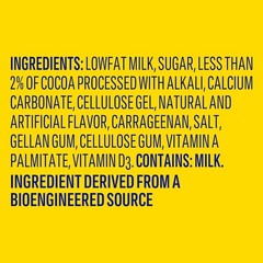 Nutritious 12 Pack of 8 Fl Oz Ready-to-Drink Chocolate Lowfat Milk – Gluten-Free