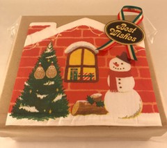 18pc Japanese KitKat CHRISTMAS TREE & SNOWMAN Gift Box Set 18 flav. Kit Kats