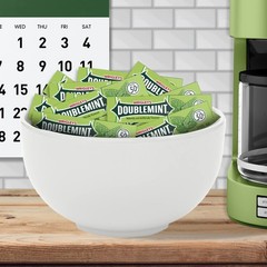 DOUBLEMINT WRIGLEY’S Chewing Gum Bulk 5 Count (Pack of 40), Green