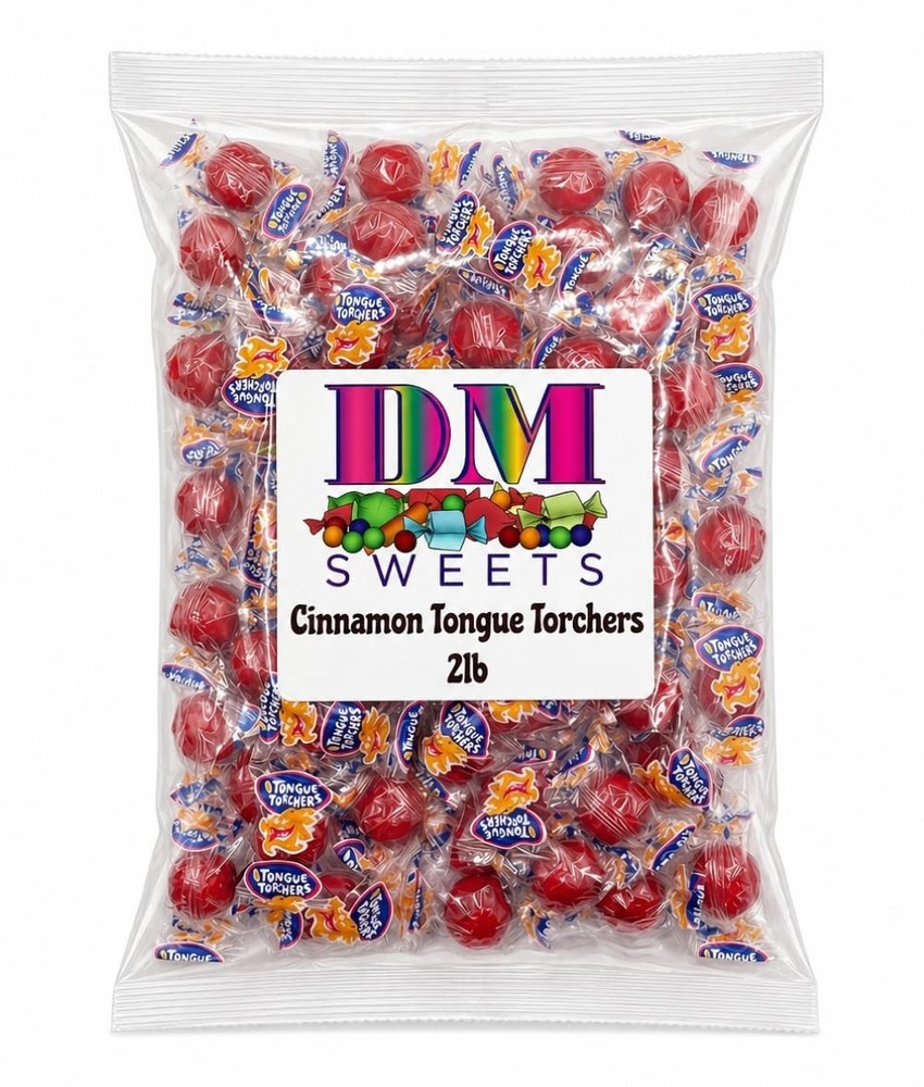 Tongue Torchers Cinnamon Candy 2 lb 23.4188 cm x 6.7056 x 26.924 cm, Red