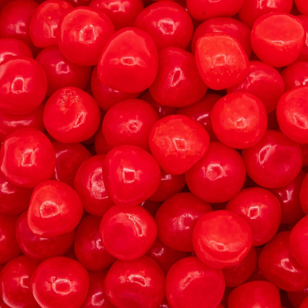 Cherry Sours Chewy Candy Balls, Bulk Pack 2 Pounds