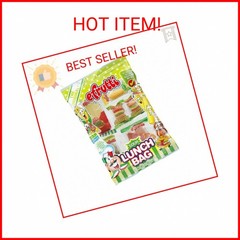 Gummi Sour Lunch Candies – 2.7 oz (Pack of 12) – Chewy Assorted Gummies in Fun L