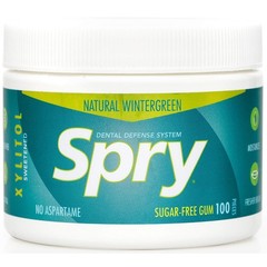 Aspartame-Free Xylitol Gum – Wintergreen Flavor for Fresh Breath, 100 Count